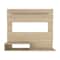 Tuhome Beijing Floating Entertainment Center, Superior Shelf, 2 Shelves, Space For TV's up 55in. Light Pine PLR7889 - alternate 7